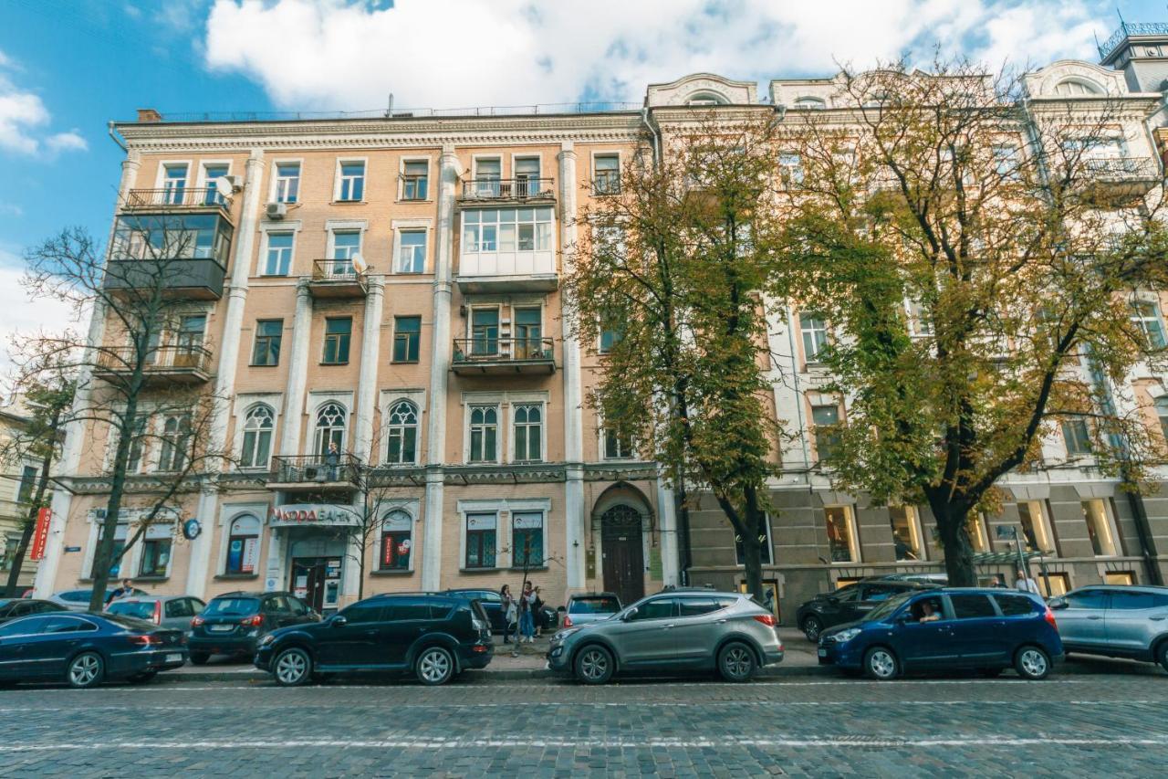 Квартира На Золотых Воротах, Центр Kiev Exteriör bild