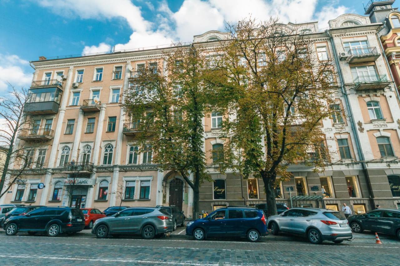 Квартира На Золотых Воротах, Центр Kiev Exteriör bild